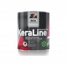 Краска для влажных помещений Dufa Premium KeraLine Keramik Paint 20 полуматовая белая база 1 0,9 л.