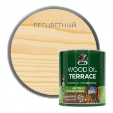 Масло деревозащитное для террас и садовой мебели Dufa Wood Oil Terrace бесцветный 0,8 л