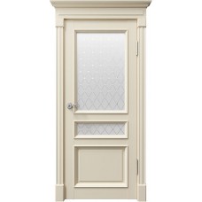 Дверь межкомнатная  Римини (Rimini) 80003 керамик серена остекленная